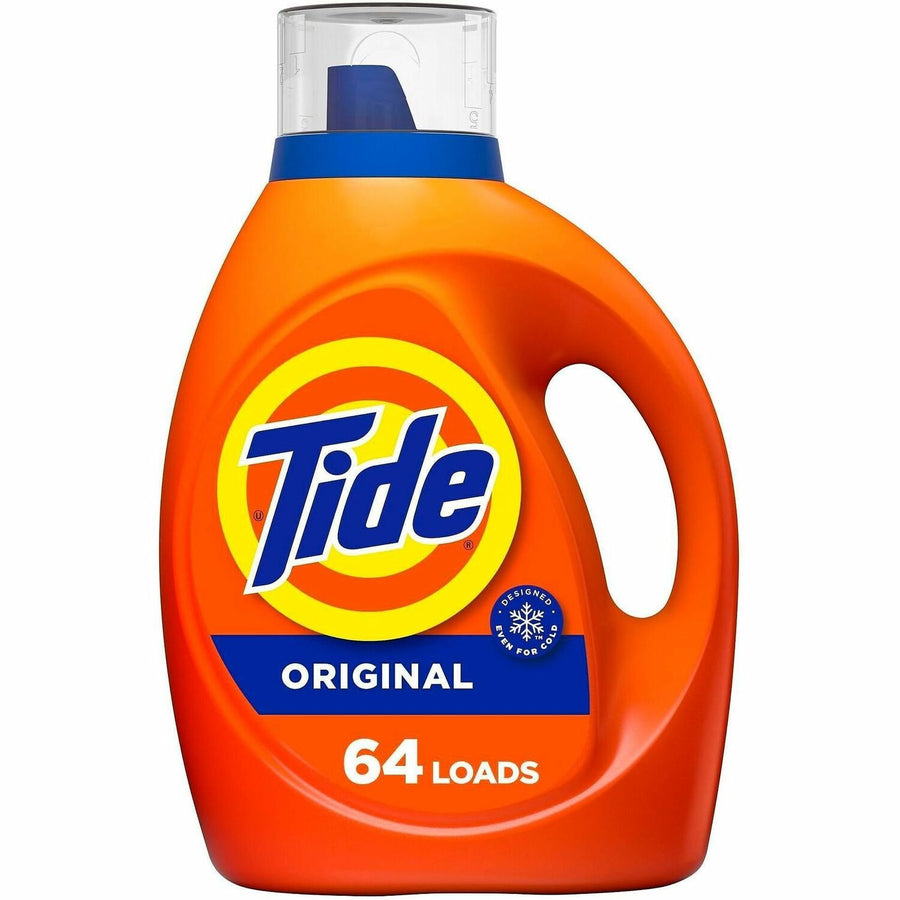 Tide Liquid Laundry Detergent, Orange, Phosphate-free, 4 / Carton, PGC12110CT