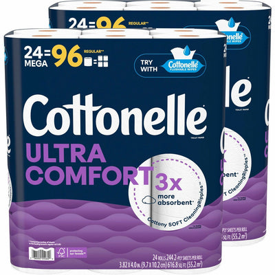 Kimberly-Clark Professional Ultra Comfort Toilet Paper, White, 2 / Carton, KCC55464CT