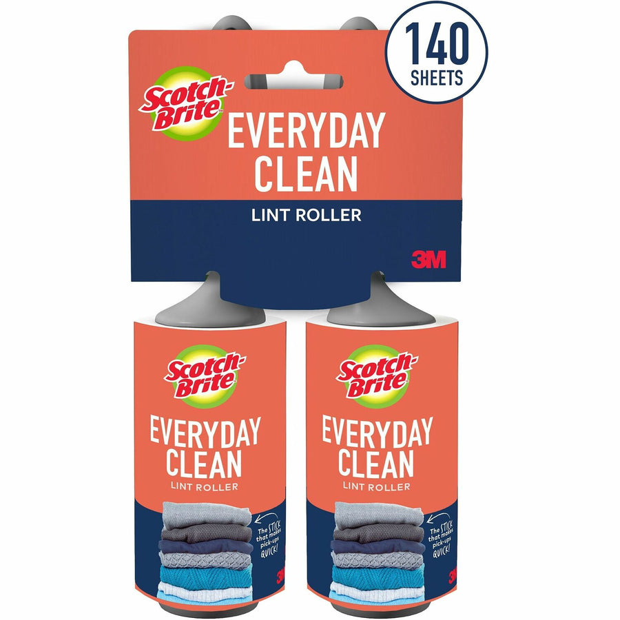 Scotch-Brite Lint Rollers, 70, Adhesive, 1 / Pack, MMM836RS70TP