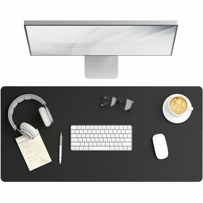 Smead Waterproof Desk Pad, Charcoal, SMD64828