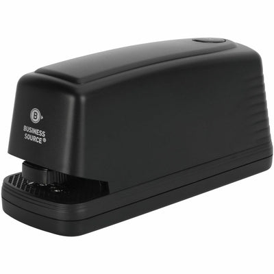 Business Source Electric Stapler, Black, BSN65662