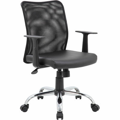 Norstar Office Boss Budget Mesh Task Chair, Black, /CT — view 1