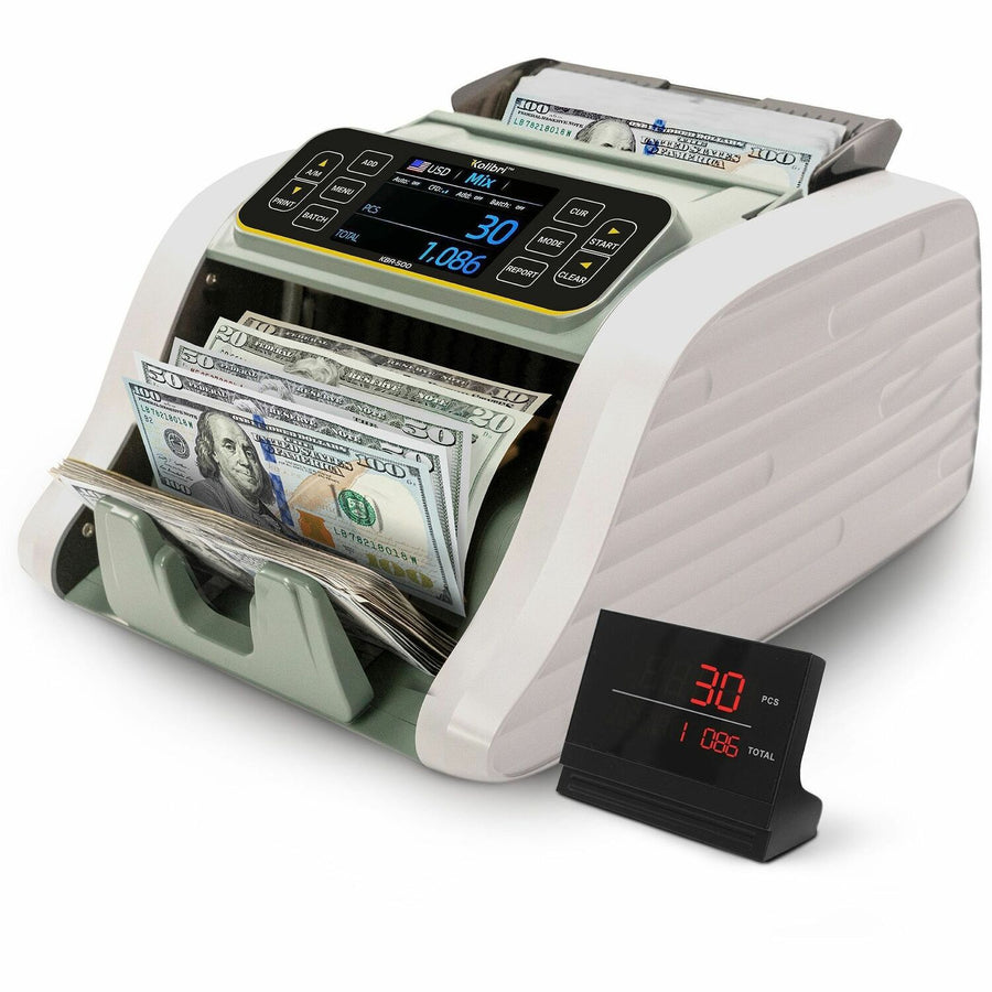 Kolibri Mixed Bill Counter, White, CDAKBR500