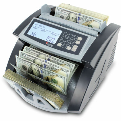 Cassida 5520 UV/MG Currency Counter, Gray, CDA5520UVMG