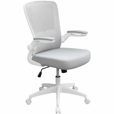 Norstar Office Boss Flip Arm Mesh Back Task Chair, Gray, /CT — view 1
