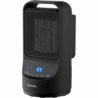 Equity Sales & Marketing Kenmore 11-1/2" Portable Ceramic Heater, Black, ESMKM65015BK