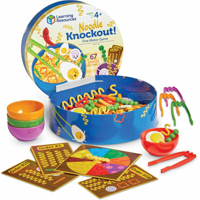 Learning Resources Noodle Knockout Fine Motor Game, Multi, LRNLER5549