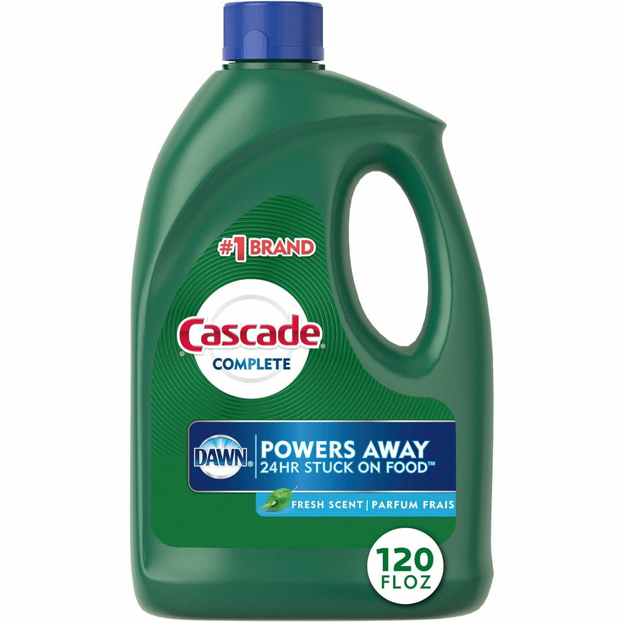 Cascade Complete Gel Dishwasher Detergent, Green, Anti-septic, PGC53987