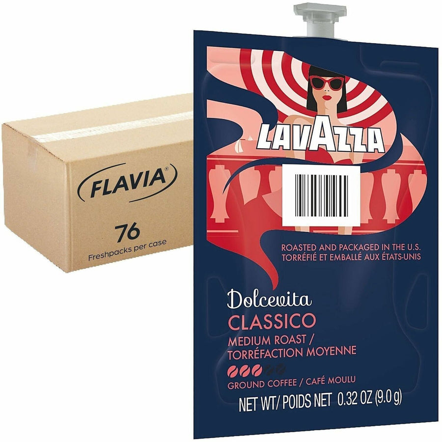 Flavia Classico Coffee Freshpack, 76 / Carton, LAV48105