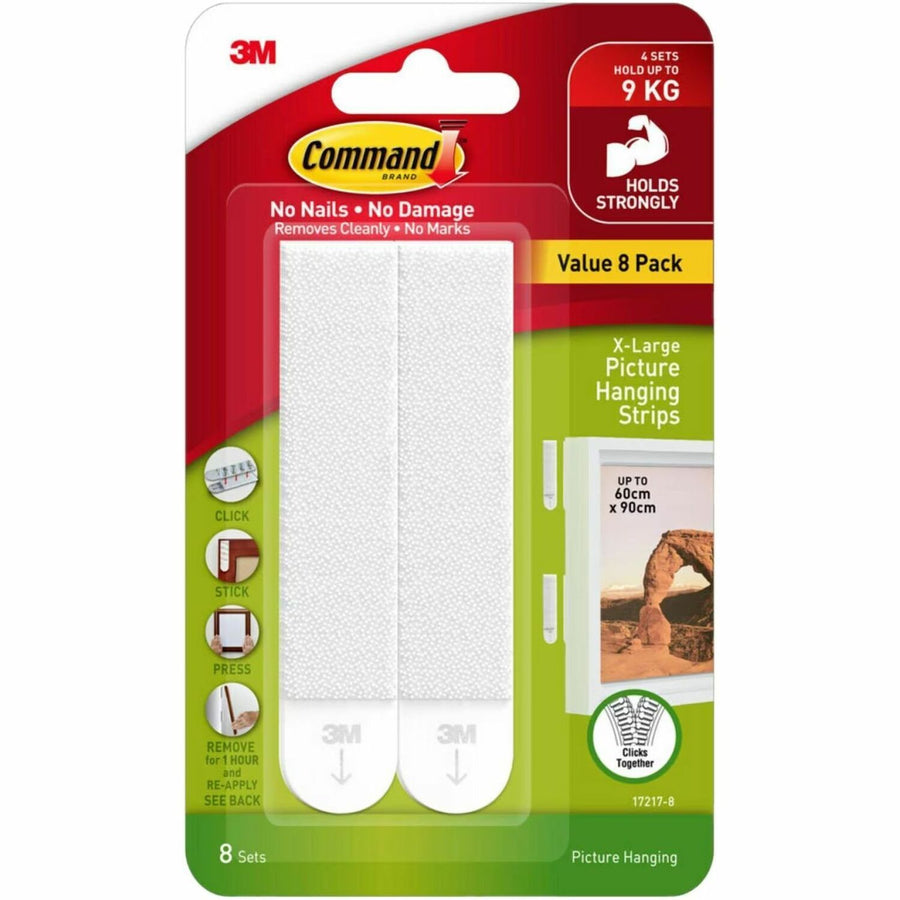 Command Hanging Strip, White, 1 / Pack, MMM172178ES