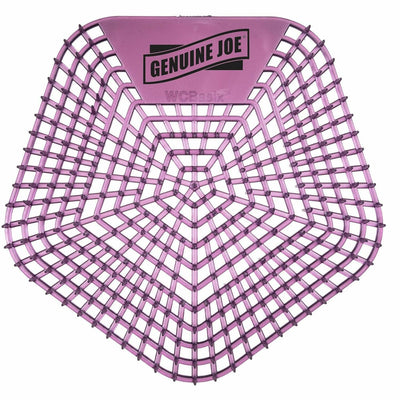 Genuine Joe Urinal Screens, Purple, 10 / Carton, GJO85186