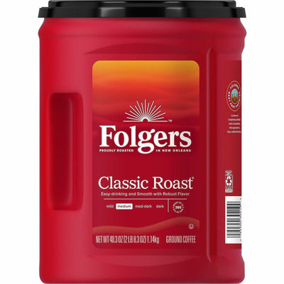 J.M. Smucker Folgers Ground Classic Roast Coffee, FOL30419