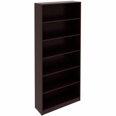 Lorell Laminate Bookcases, Espresso, LLR18248