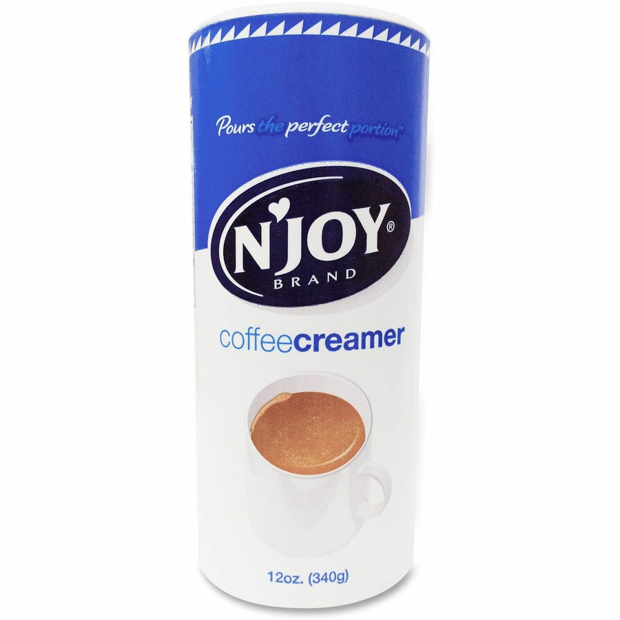 Njoy Nondairy Creamer, White, 24 / Carton, SUG90780CT