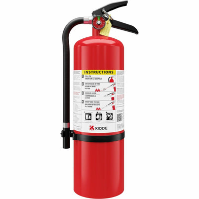 Kidde Pro 10 MP-1 Fire Extinguisher, Red, Safety Pin, KID21032149