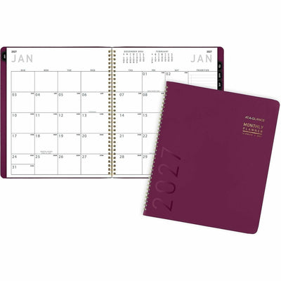 ACCO At-A-Glance Contempo Large Monthly Planner, Purple, 9", AAG70250X14