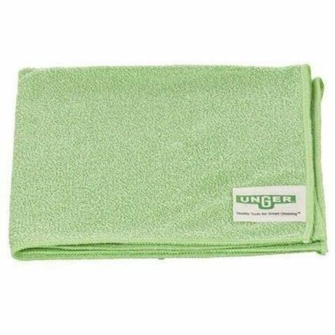 Unger MicroWipe 2000 Medium Duty, Green, Microfiber, 10 /, UNGMB400