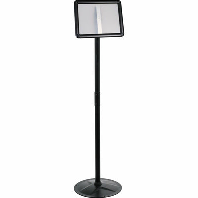 Kantek Floor Stand Sign Holder, Black, KTKSH817