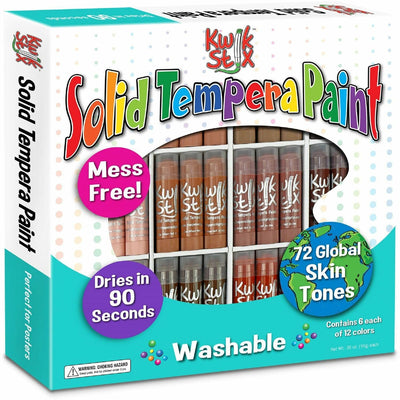 The Pencil Grip Kwik Stix Kwik Stix Tempera Paint/Paper Set, TPG674