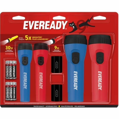 Energizer Holdings Eveready LED Economy Flashlight, Dual Color, EVEEVLC1L1D2A