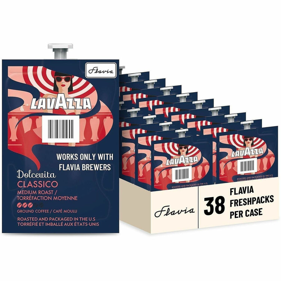 Flavia Classico Coffee Freshpack, 38 / Carton, LAV48726