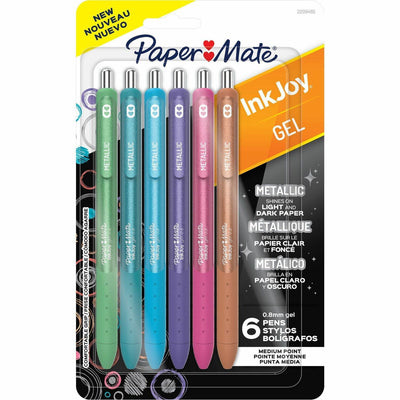 Newell Paper Mate InkJoy Gel Pens, 6 / Pack, PAP2209485