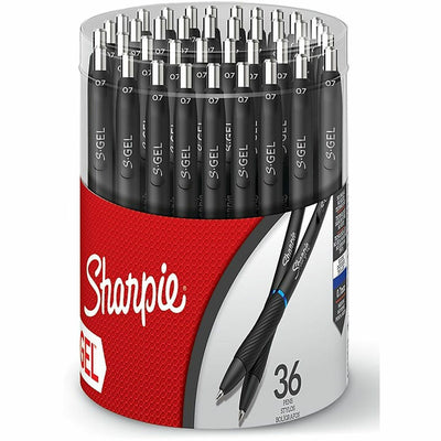Newell Sharpie S-Gel Pens, 36 / Box, SAN2208552