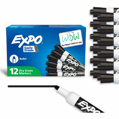 Newell Expo Bold Color Dry-erase Markers, 1 Dozen, SAN82001A