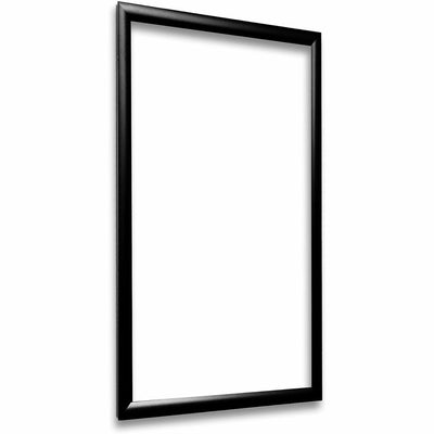 Deflecto Wall Mount Snap Frame, Black, DEF690002B