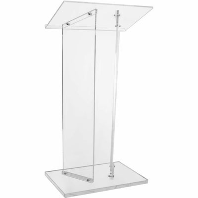 Kantek Standing Lectern, Clear, KTKAP360