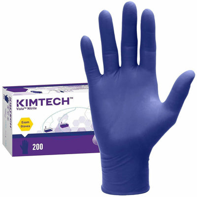 Ansell Kimtech Vista Nitrile Exam Gloves, Purple, 200 / Box — view 1