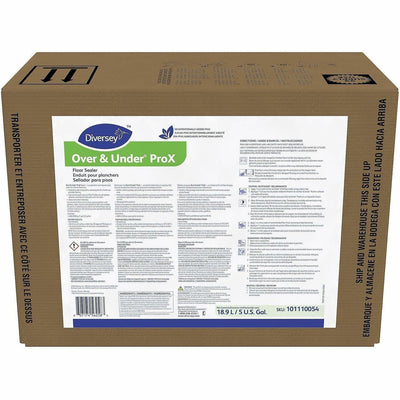 Diversey Over & Under ProX Floor Sealer, White, 1 Carton, DVO101110054