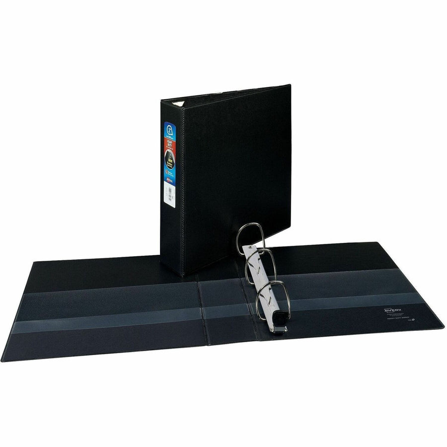 Avery 2" Heavy Duty Binder, Black, 8 1/2" Width x 11" Length, 6EA/CT — view 1