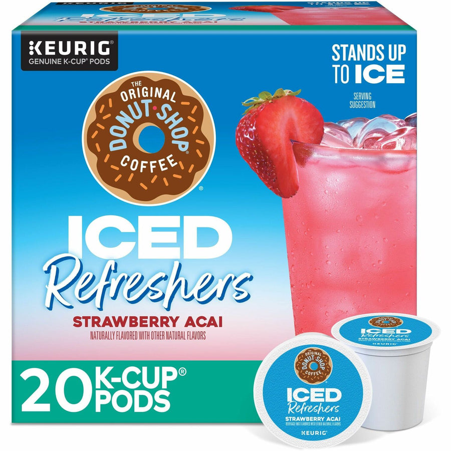 The Original Donut Shop® Iced Refreshers, 4 / Carton, GMT0237CT