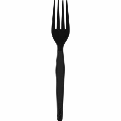 Georgia Pacific . Dixie Cutlery Set, Black, 1000 / Case, DXEFH53C7