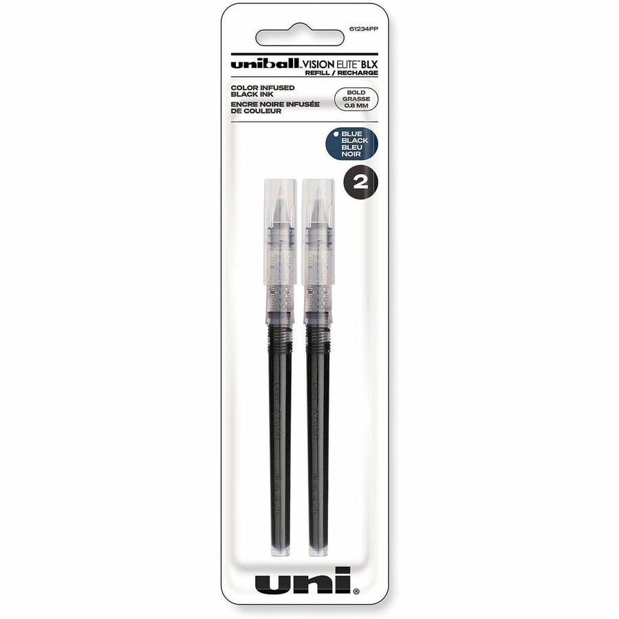 uniball™ Vision Elite Refill, Blue, 2 / Pack, UBC61234PP