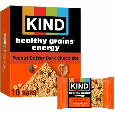 KIND Snacks Healthy Grains Energy Bars, 10 / Box, KND67075