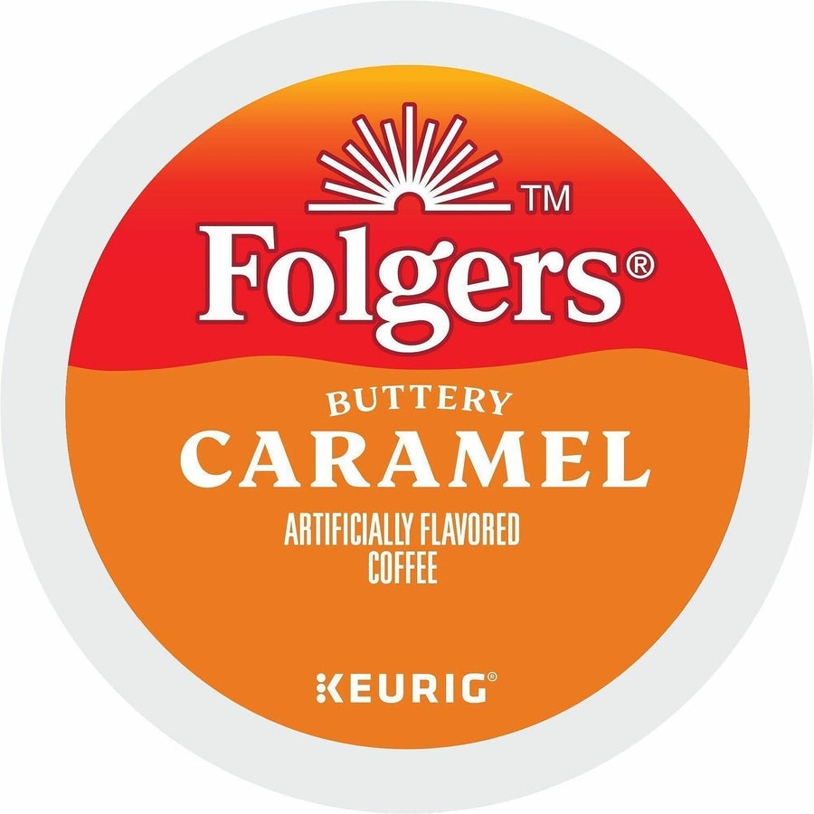 Folgers® Buttery Caramel Coffee, 4 / Carton, GMT7461CT