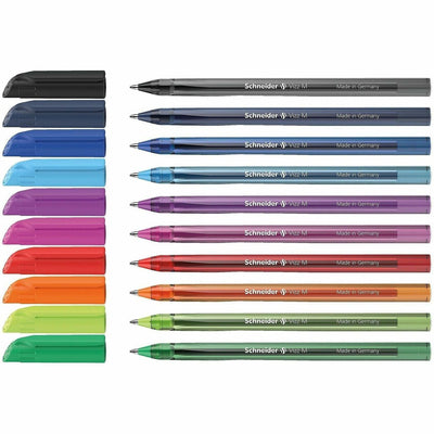 Dominion Blueline Schneider Vizz Ballpoint Pens, RED102290