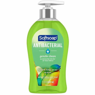 Colgate-Palmolive Softsoap Antibacterial Soap Pump, Green, 6 / Carton, CPCUS07326ACT