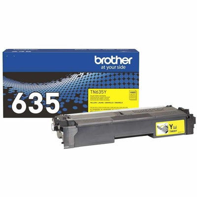 Brother TN635Y Original Standard Yield Laser Toner Cartridge - Yellow -, BRTTN635Y