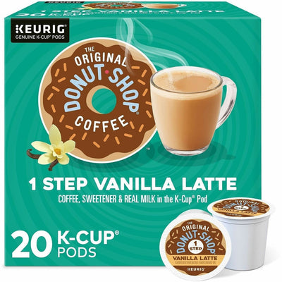 Diedrich Coffee K-Cup TODS 1-Step Latte K-Cups, 20 / Carton, DIE8177