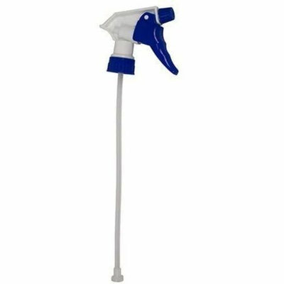 Hospeco Impact General Purpose Trigger Sprayer 1.4 mil - 10 Inch Tube Blue/White, 250 / Carton, HOS4902
