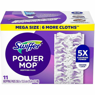 Swiffer Powermop Mopping Pads, Purple, 2 / Carton, PGC12868CT