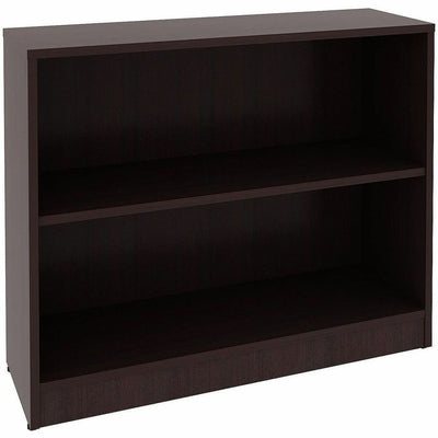 Lorell Essentials Espresso Laminate Bookcase, LLR18249