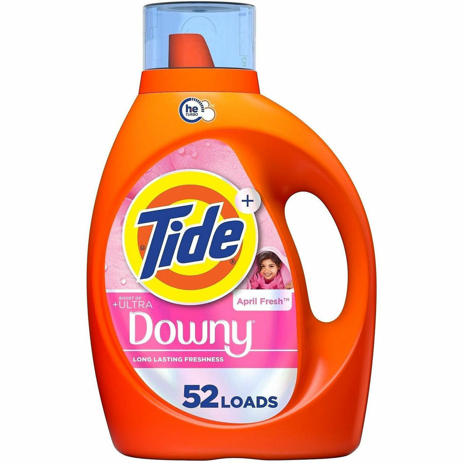 Tide Liquid Laundry Detergent, PLUS, Orange, Long Lasting, PGC17523