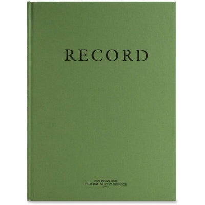 United Book Press Multipurpose Record Book, Green, 36EA/CT — view 1