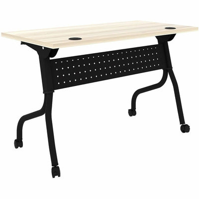 Lorell Modern Elm/Black Flip-Up Training Tables, Other, LLR66377