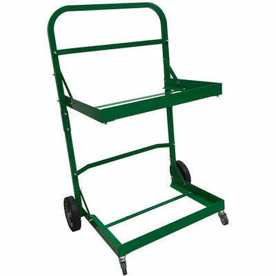Five Star Recycling Cart for Bins, Green, FSP002