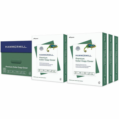 Hammermill Colour Copy Digital Cover Paper, White, 8 1/2" x 11", 1500 / Carton, HAM120024